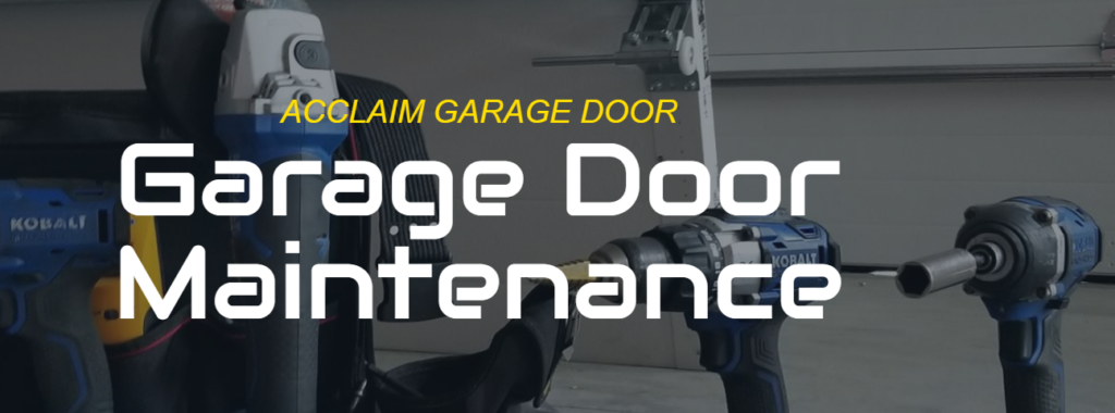 Garage Door Maintenance Peoria AZ